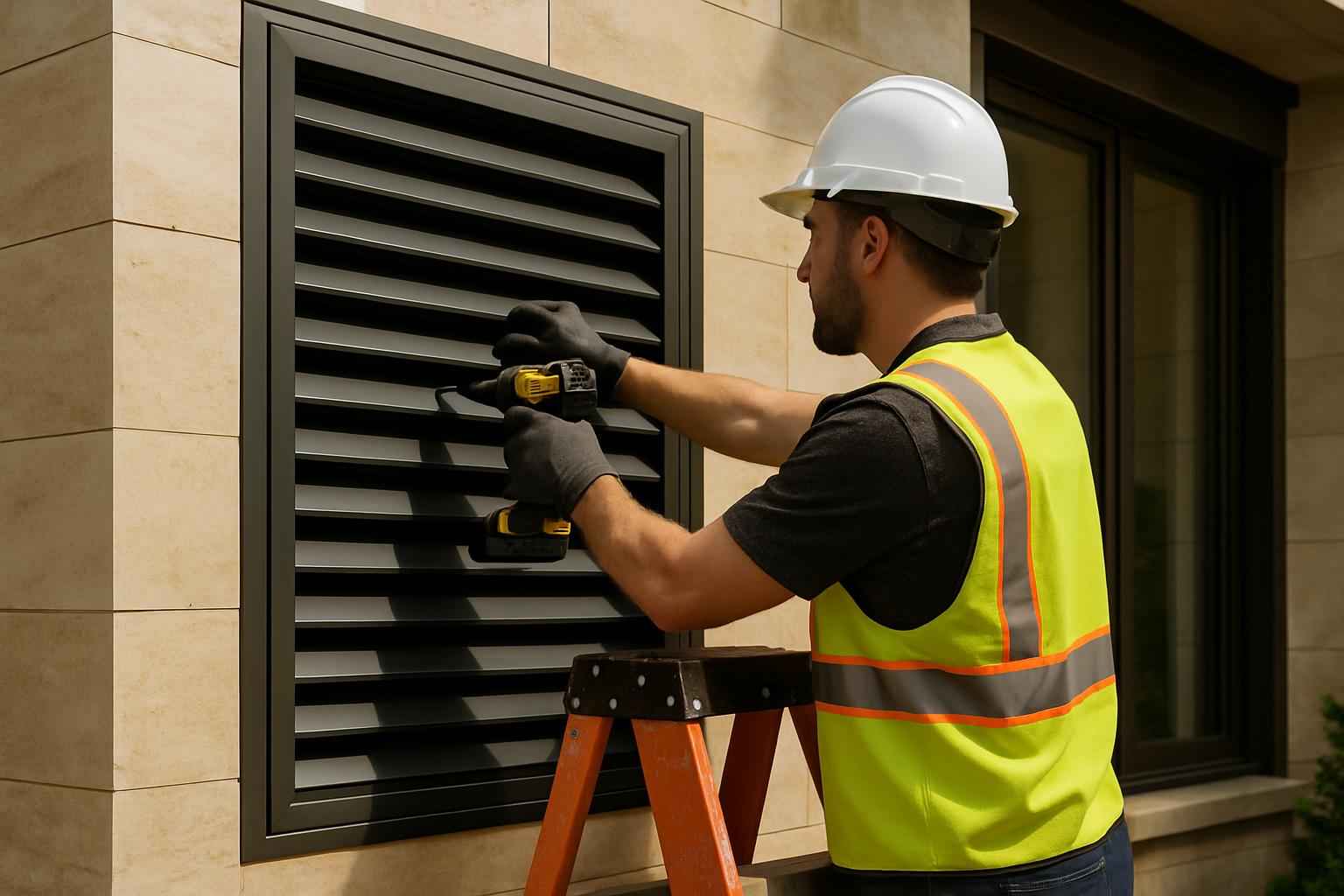 Intake Louver Installation Service in Pontotoc TX