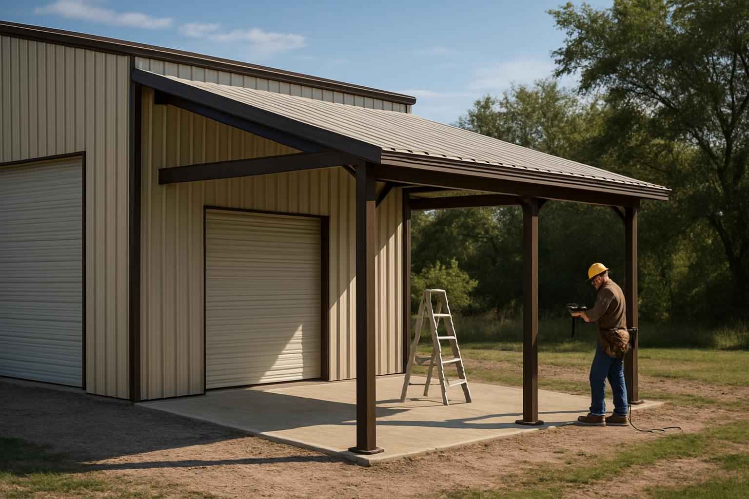 Lean To Design Service in Cottonwood Shores TX