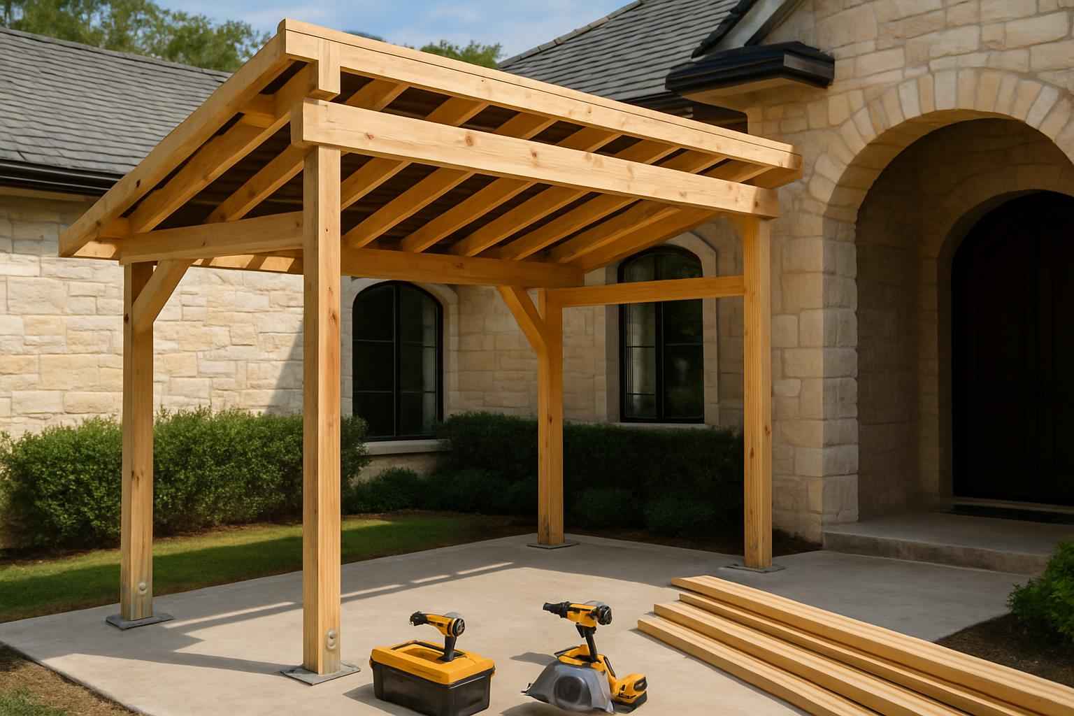 Lean To Framing Service in Marble Falls TX