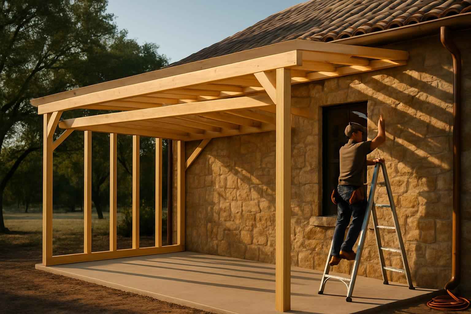 Lean To Framing Service in Mason TX