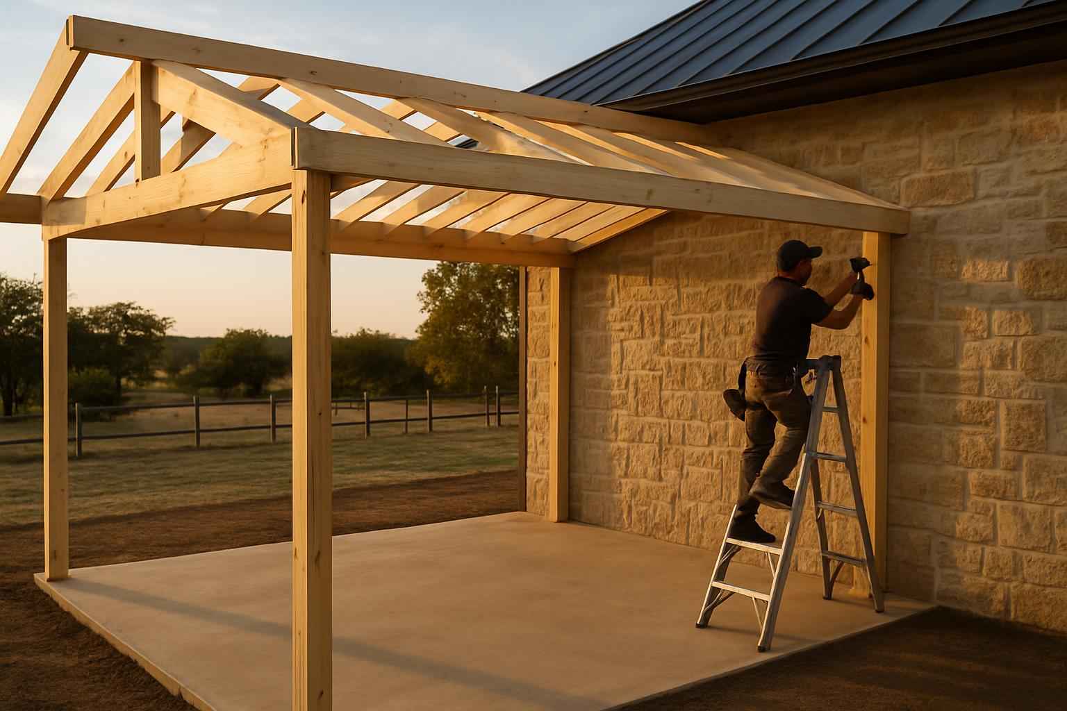 Lean To Framing Service in Pontotoc TX