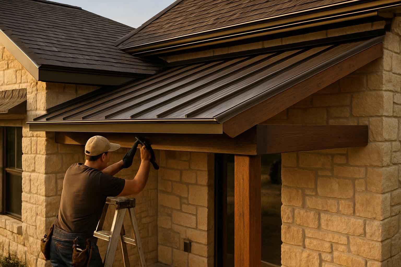 Lean To Roof Tie In Service in Pontotoc TX