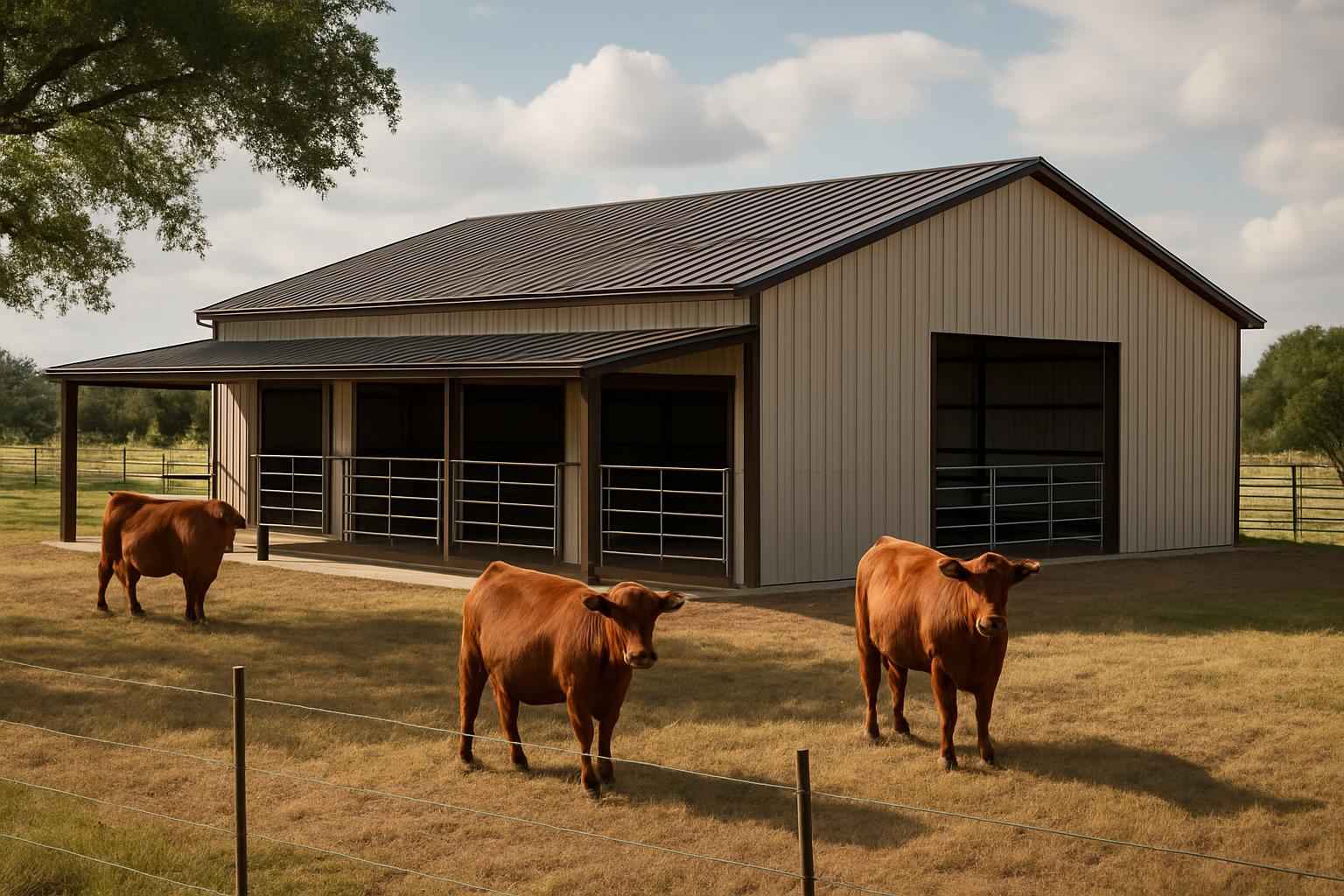 Livestock Barn Builder in Horseshoe Bay TX