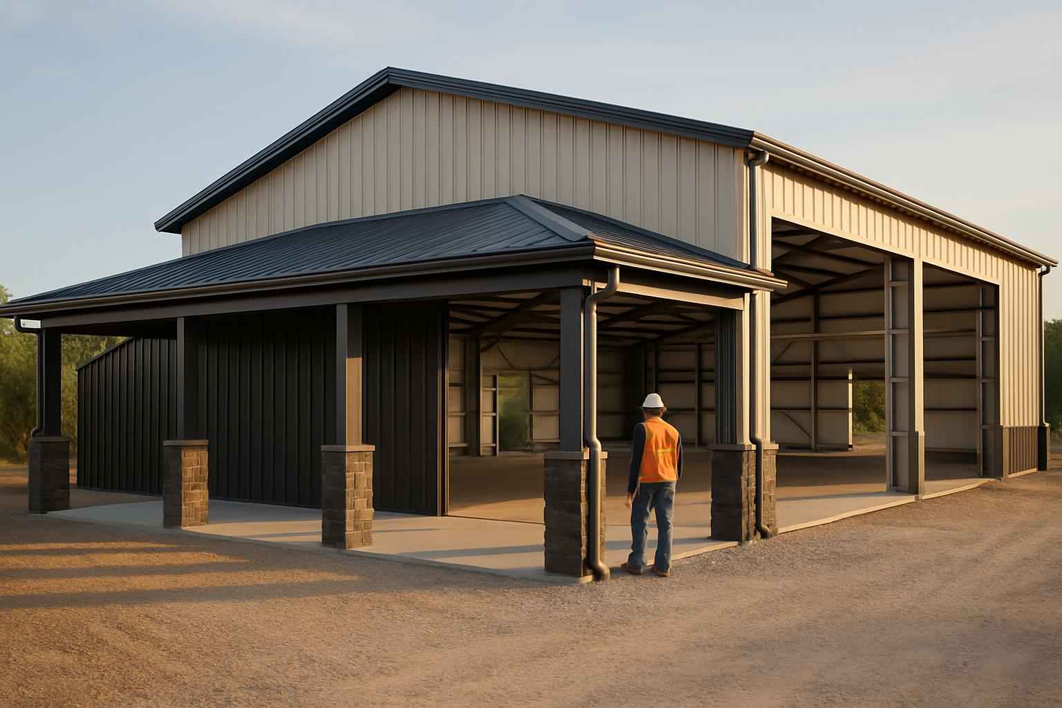 Metal Building Construction Company in Cottonwood Shores TX