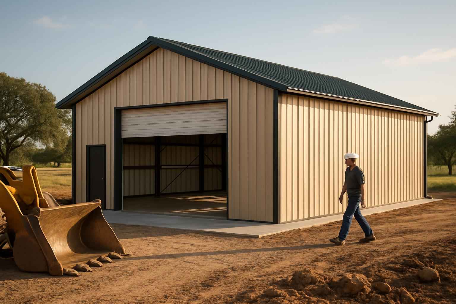 Metal Building Construction Company in Mason TX