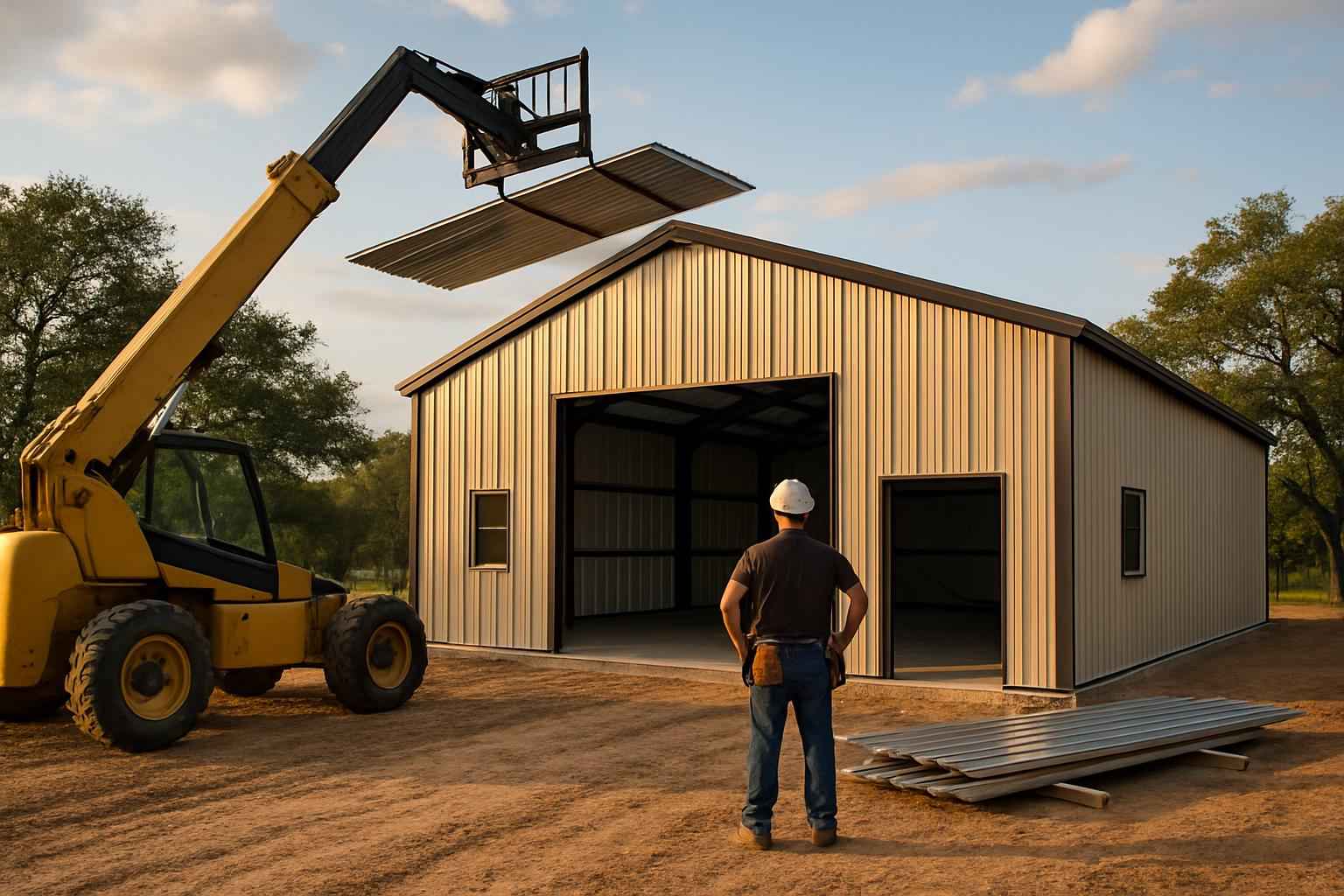 Metal Building Construction Company in Pipe Creek TX