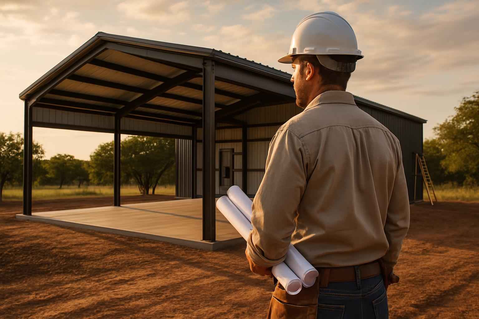 Metal Building Contractor Near Me in Mason TX