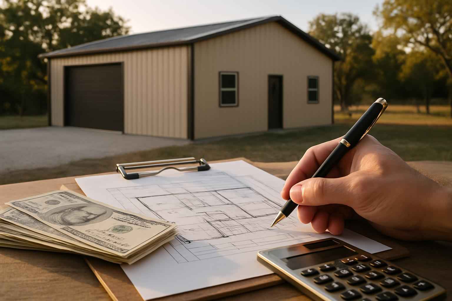 Metal Building Cost Estimate in Pipe Creek TX