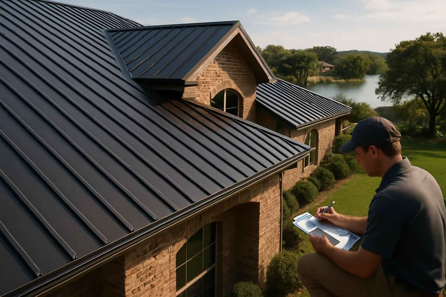 Metal Roof Cost Estimate in Cottonwood Shores TX