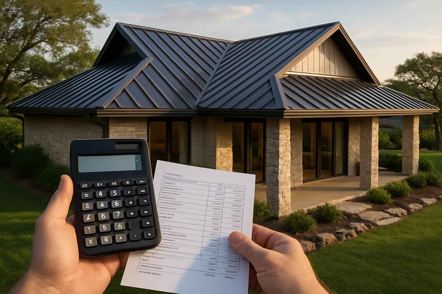 Metal Roof Cost Estimate in Kingsland TX