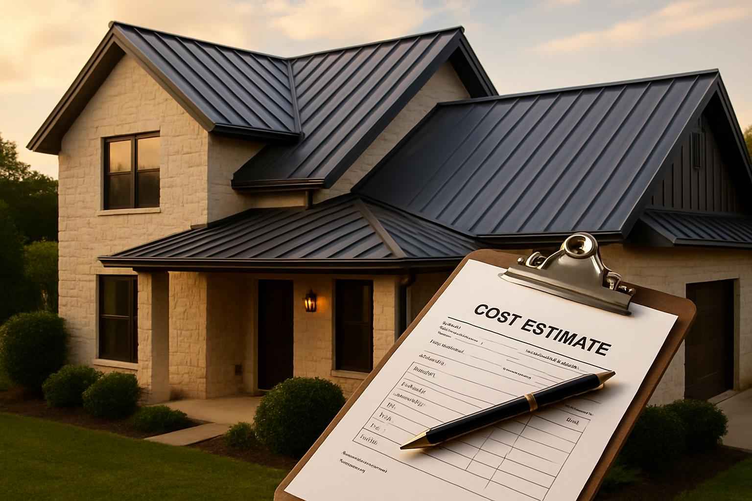 Metal Roof Cost Estimate in Marble Falls TX