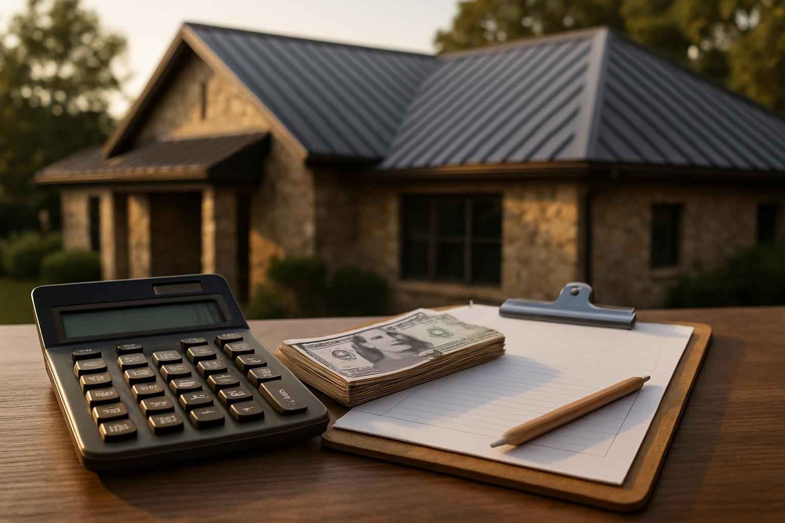 Metal Roof Cost Estimate in Mason TX