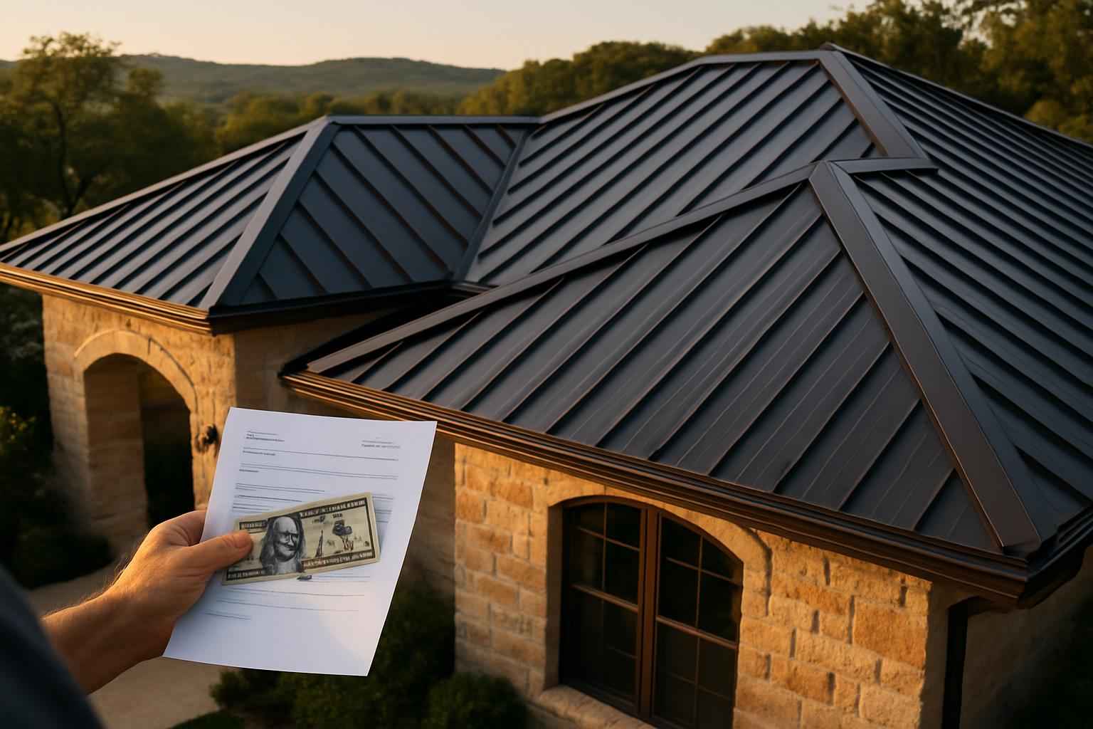 Metal Roof Cost Estimate in Pipe Creek TX