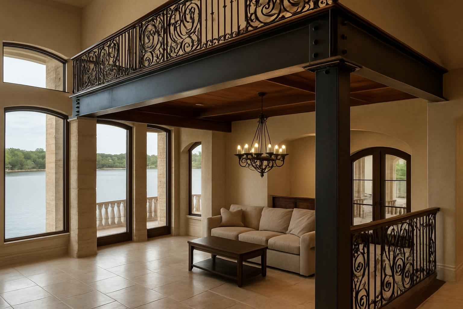 Mezzanine Support Fabrication in Horseshoe Bay TX