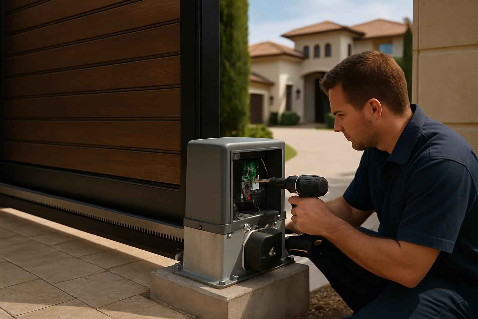 Motor Operator Installation Service in Mason TX