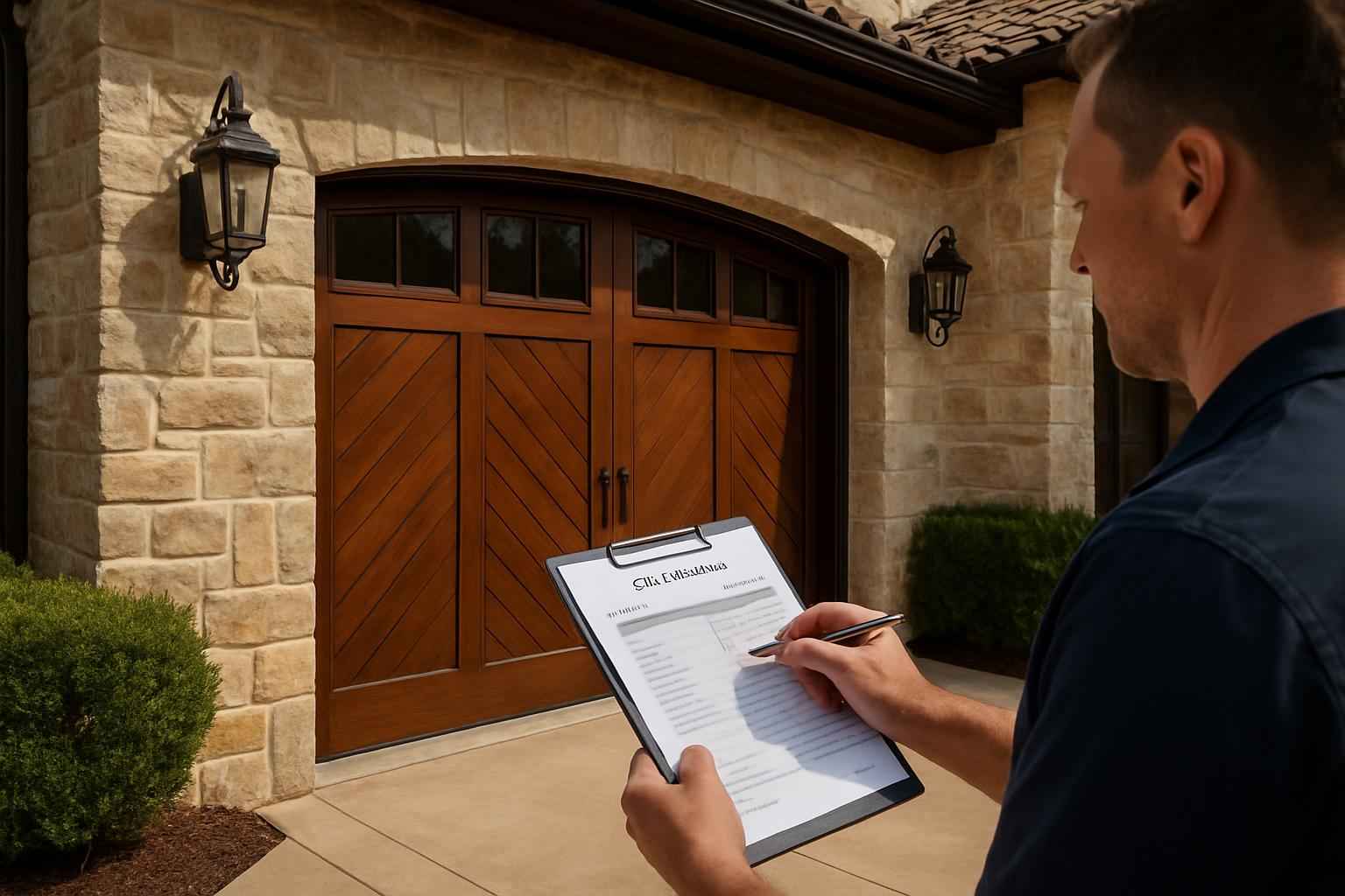 Overhead Door Cost Estimate in Horseshoe Bay TX