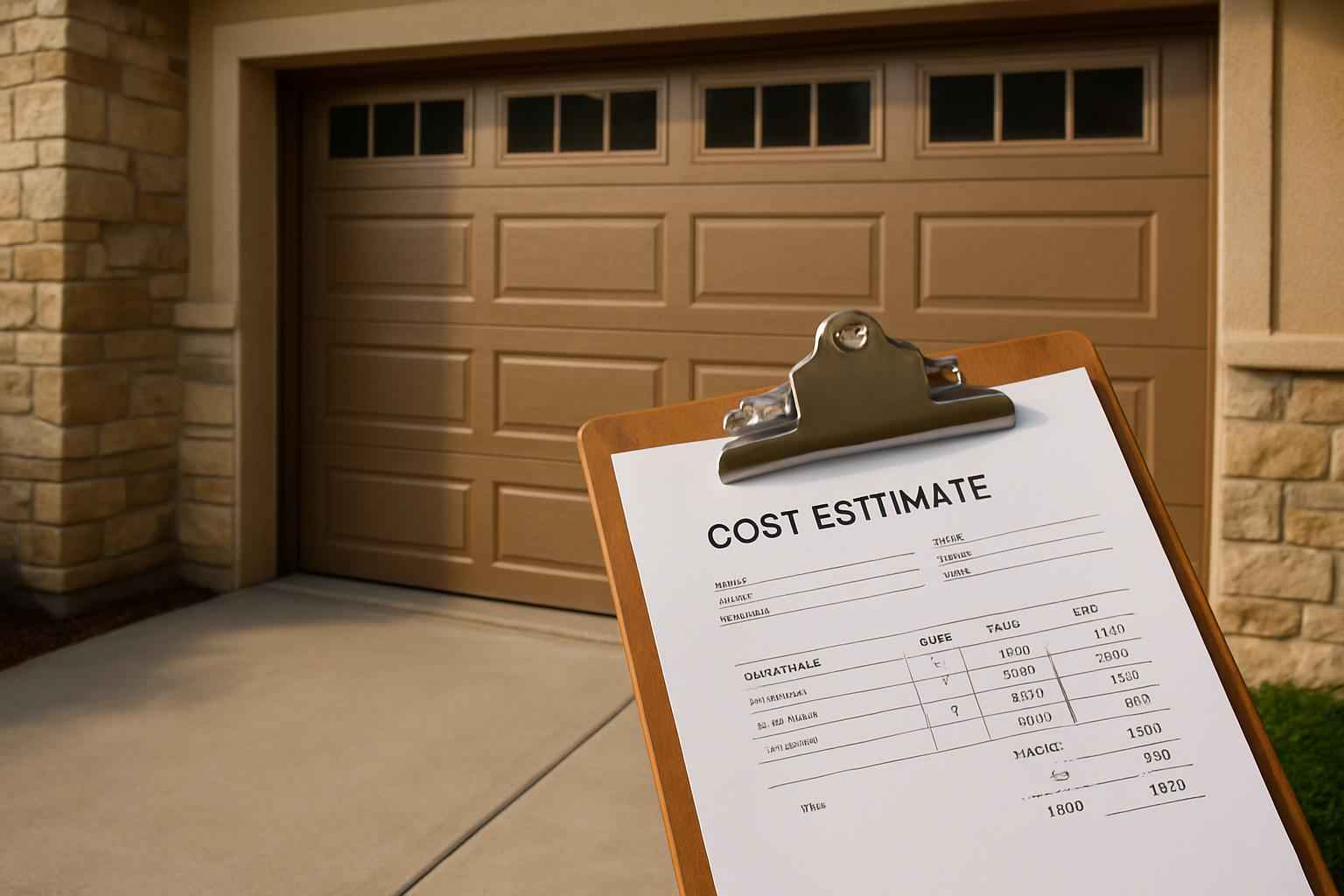 Overhead Door Cost Estimate in Pipe Creek TX