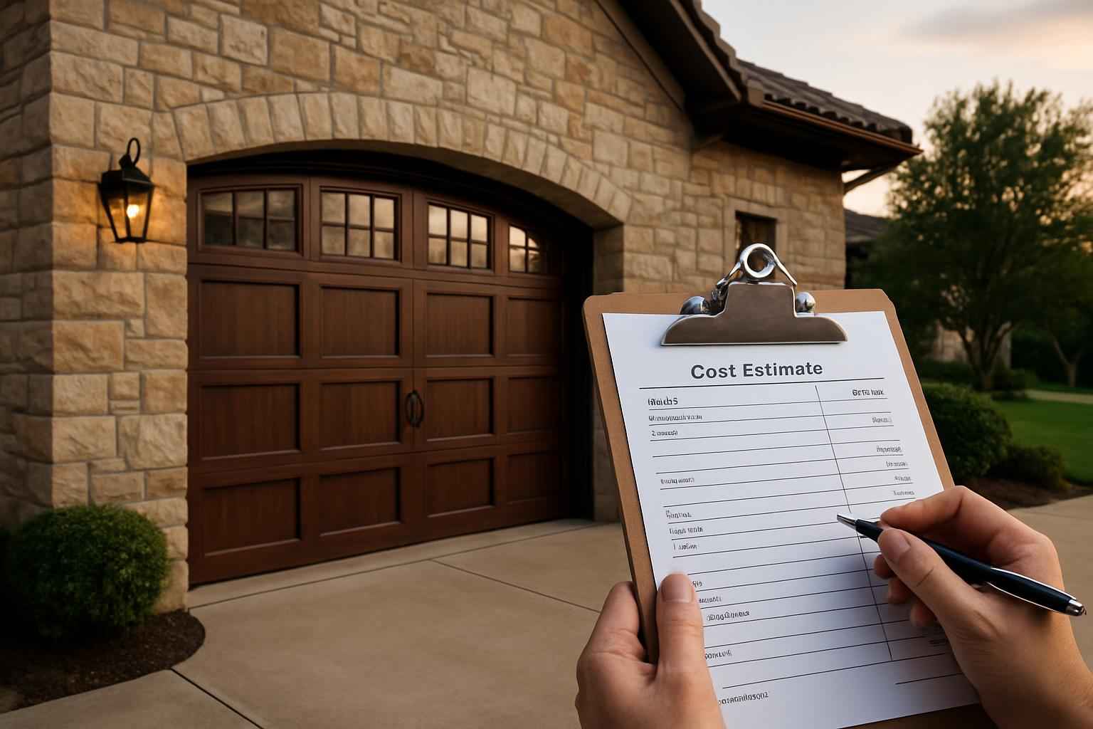 Overhead Door Cost Estimate in Pontotoc TX