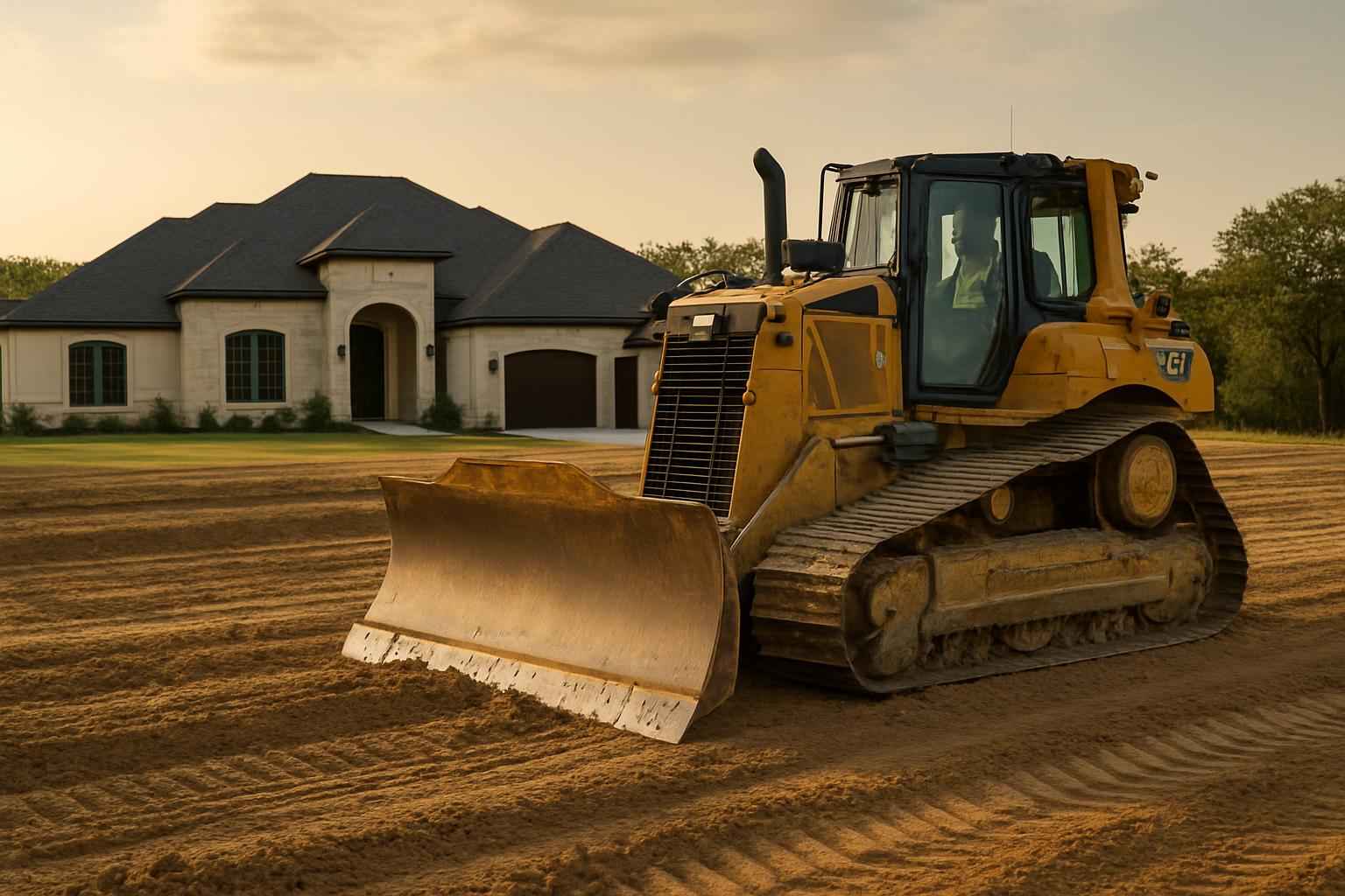 Pad Site Grading Service in Cottonwood Shores TX