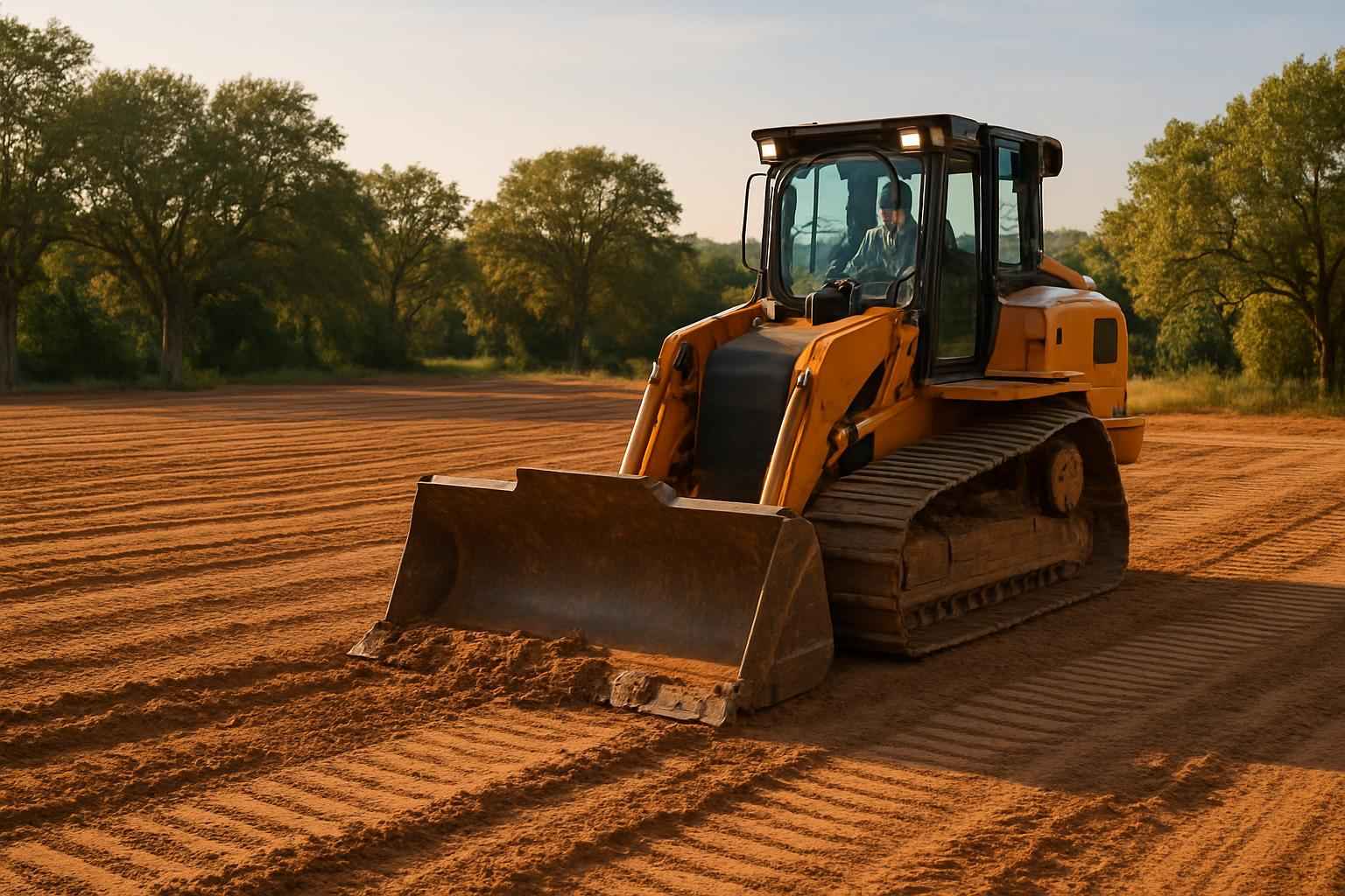 Pad Site Grading Service in Kingsland TX