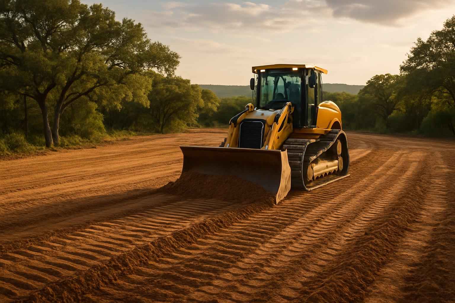 Pad Site Grading Service in Pipe Creek TX