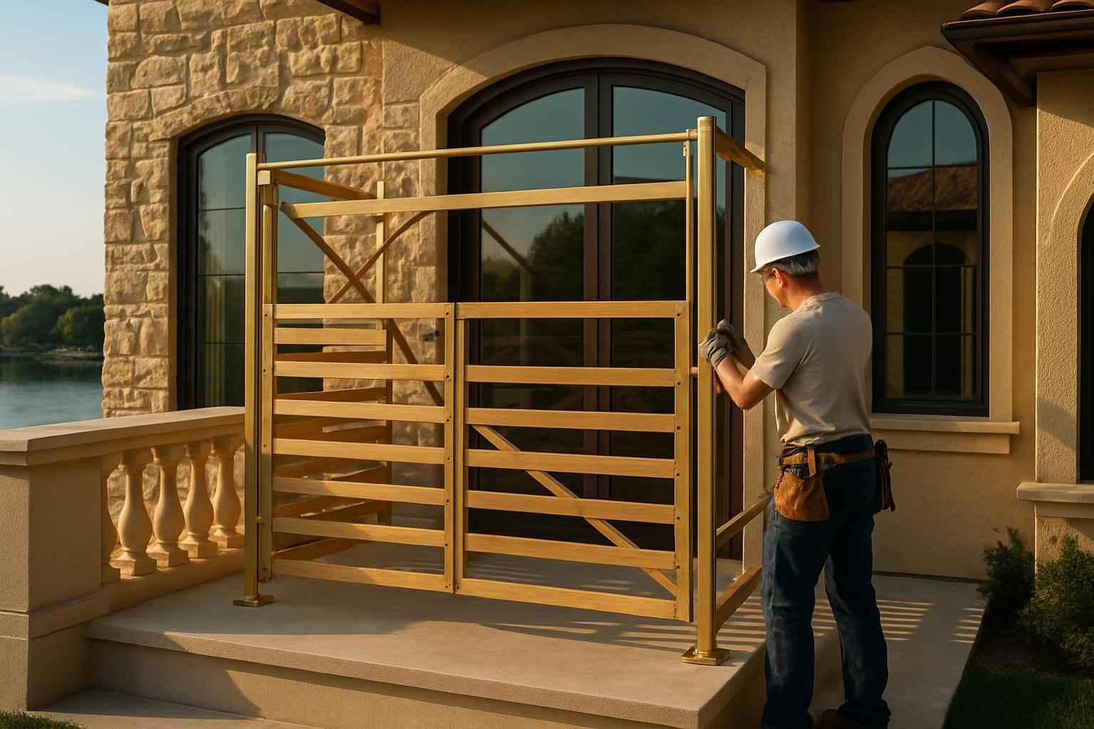 Pallet Gate Installation Service in Cottonwood Shores TX