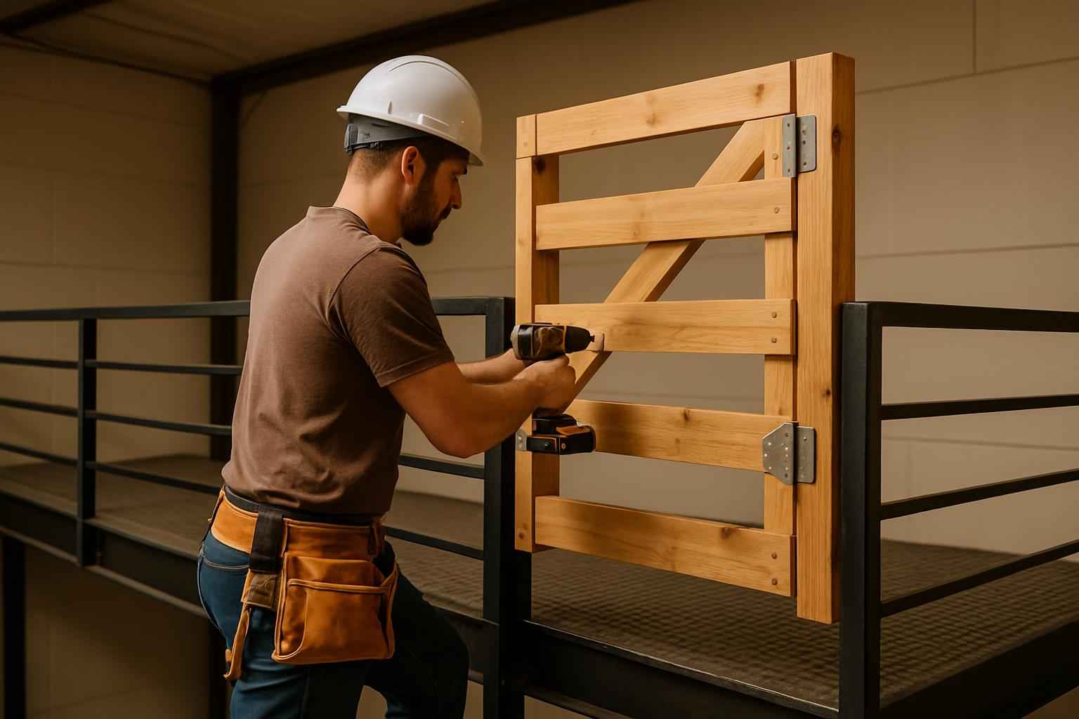 Pallet Gate Installation Service in Pontotoc TX