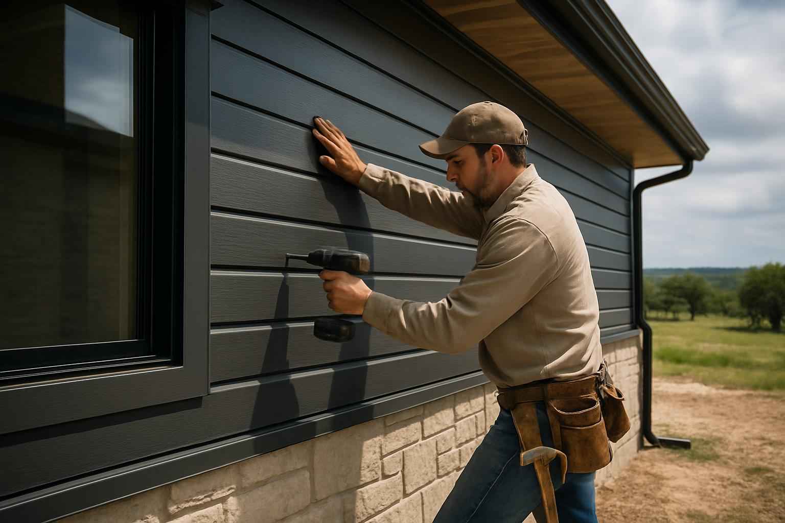 Panel Siding Installer in Mason TX