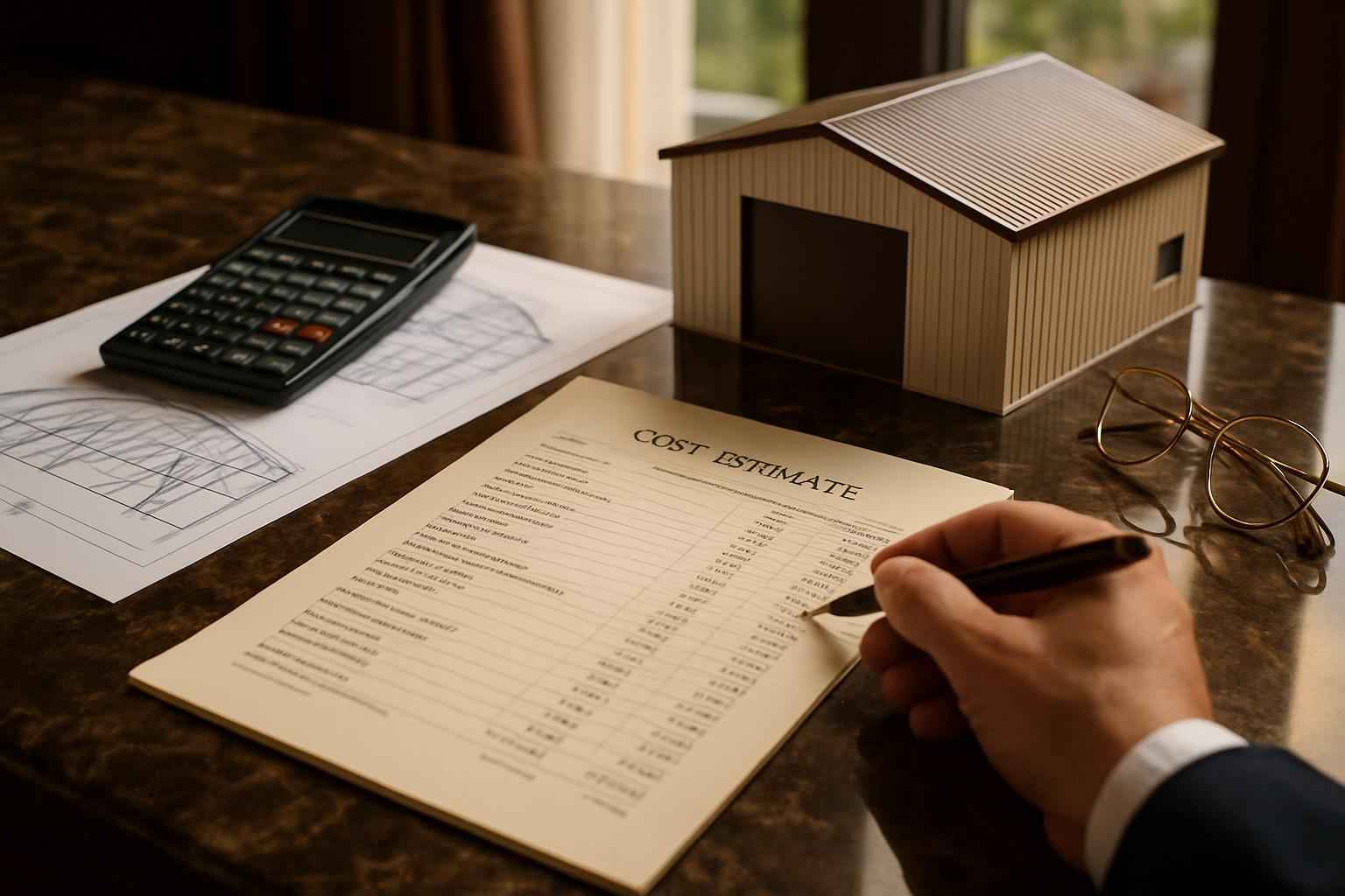 PEMB Cost Estimate in Marble Falls TX