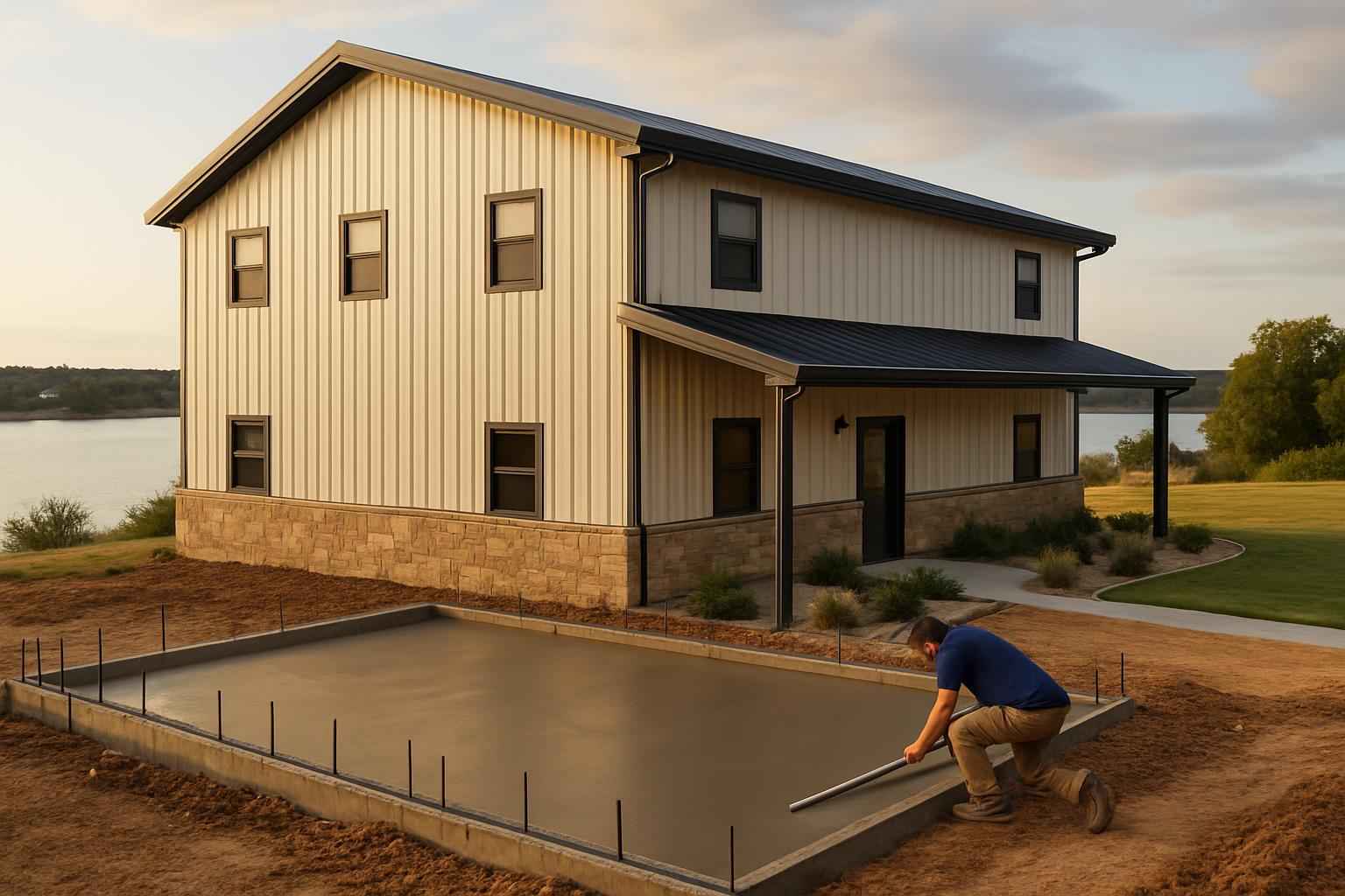 PEMB Foundation Design Service in Cottonwood Shores TX