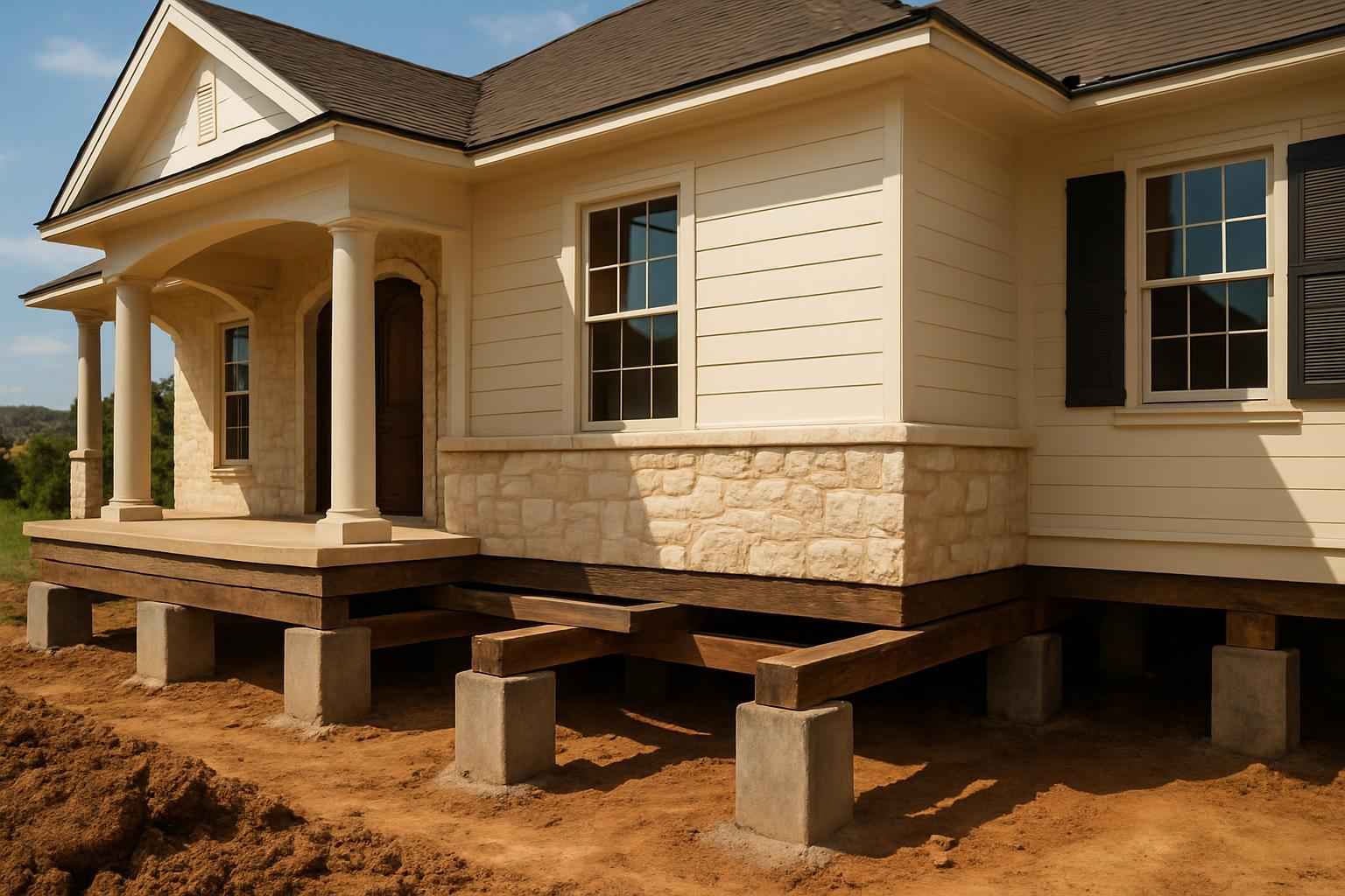 Pier Beam Foundation Service in Mason TX