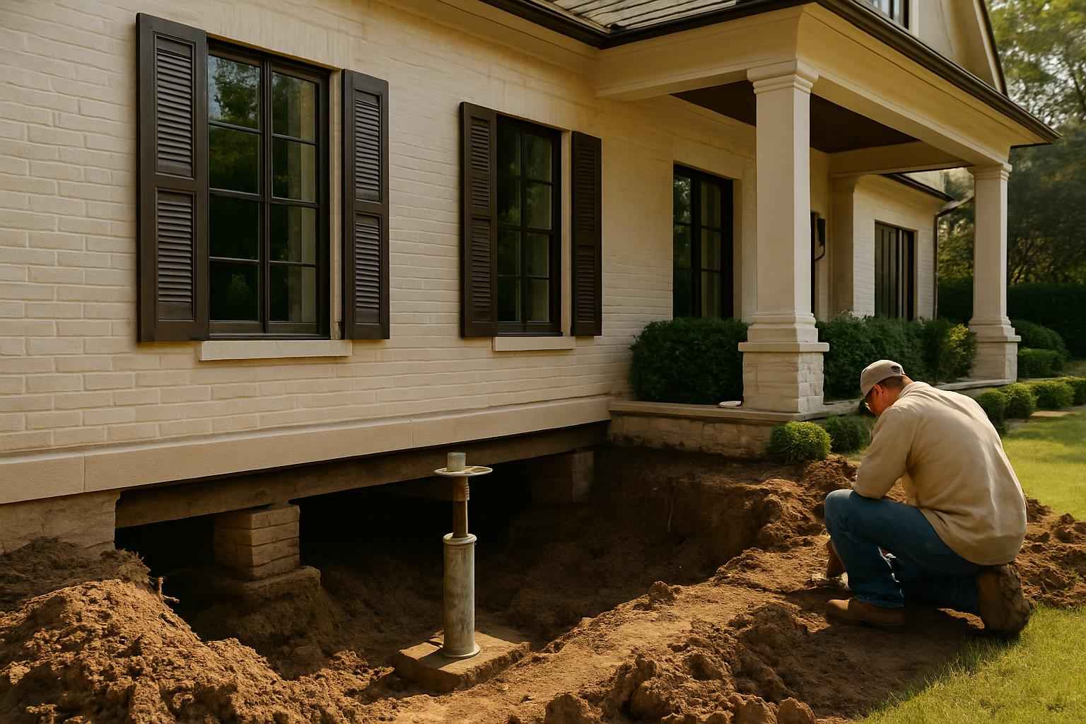 Pier Beam Foundation Service in Pontotoc TX