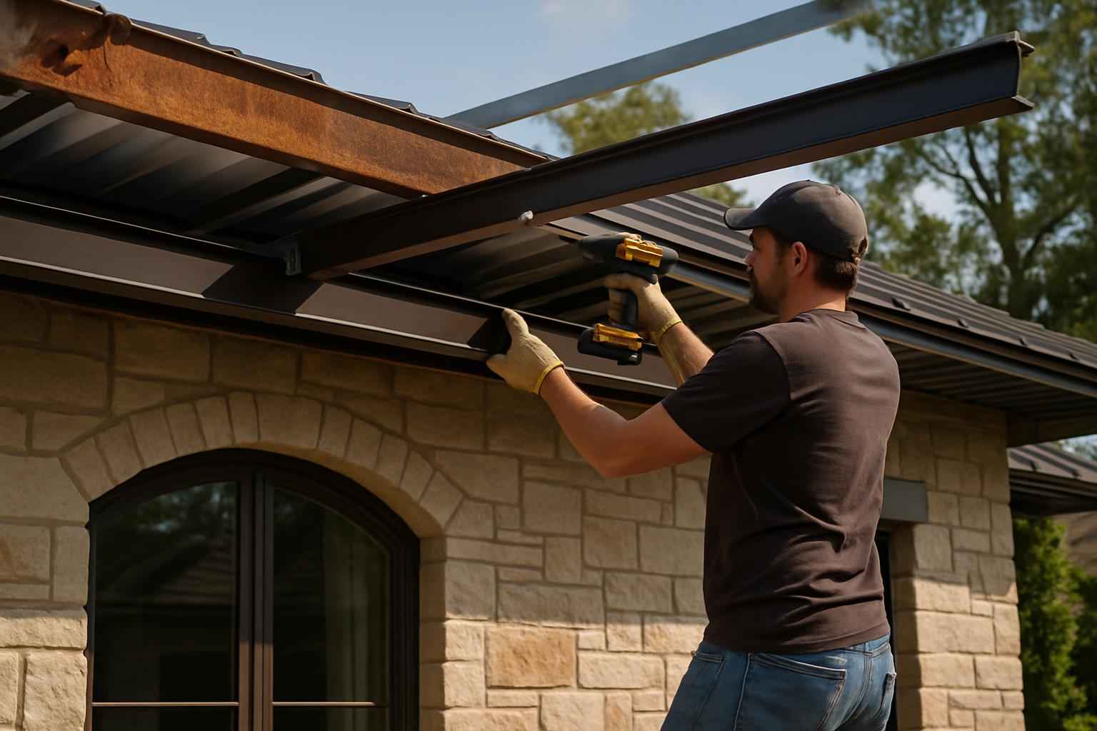 Purlin Replacement Service in Kingsland TX