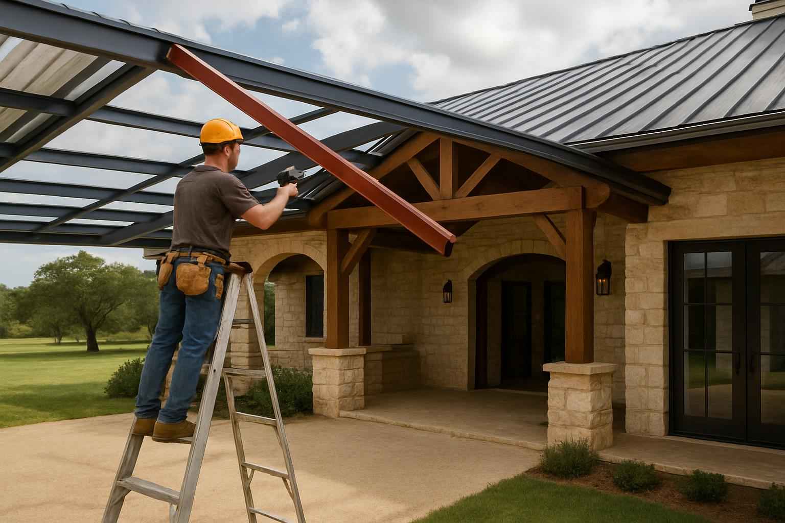 Purlin Replacement Service in Marble Falls TX