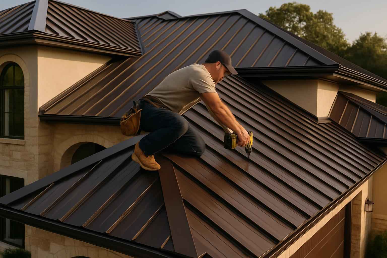 R Panel Roof Installer in Cottonwood Shores TX