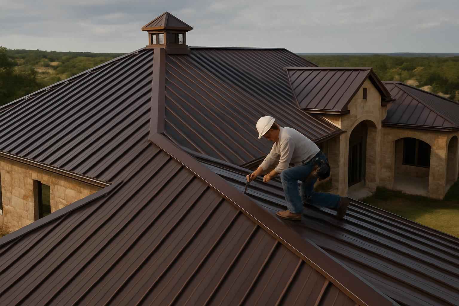 R Panel Roof Installer in Mason TX
