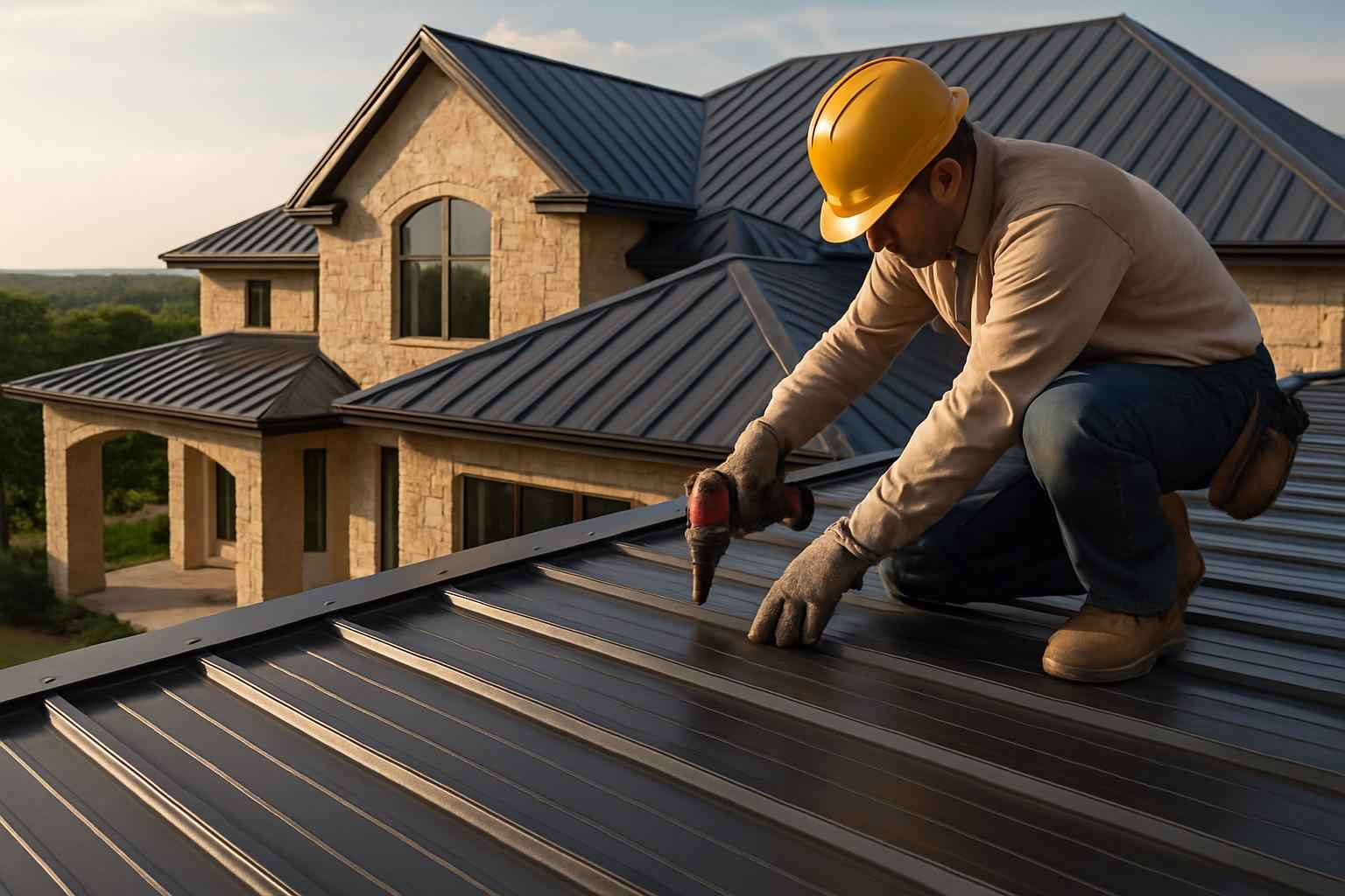 R Panel Roof Installer in Pontotoc TX