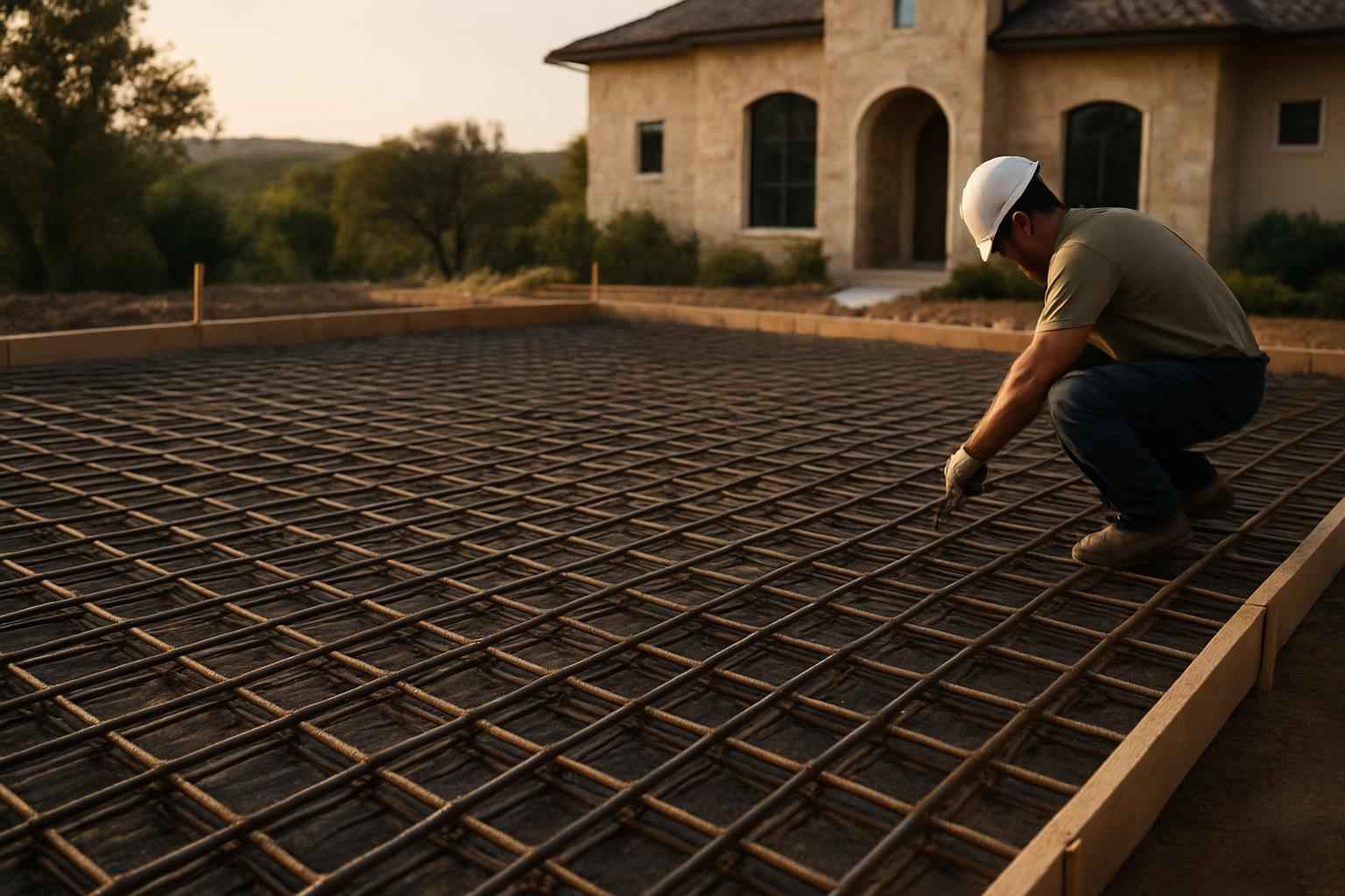Rebar Installation Service in Marble Falls TX