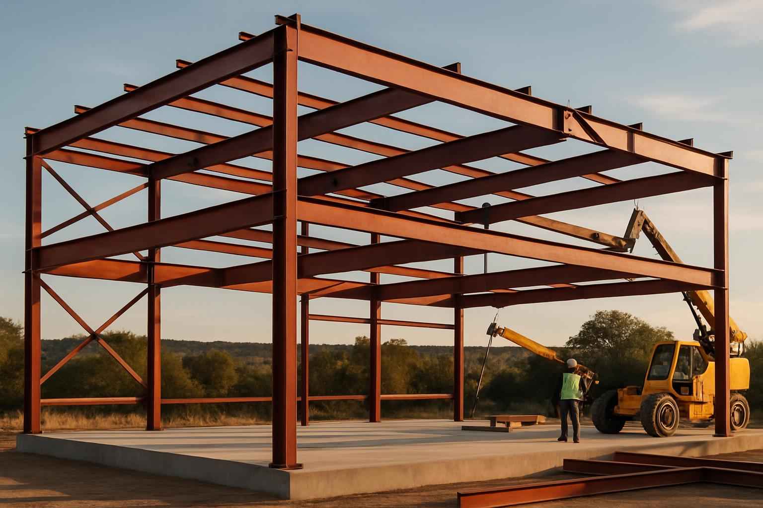 Red Iron Steel Erection in Cottonwood Shores TX