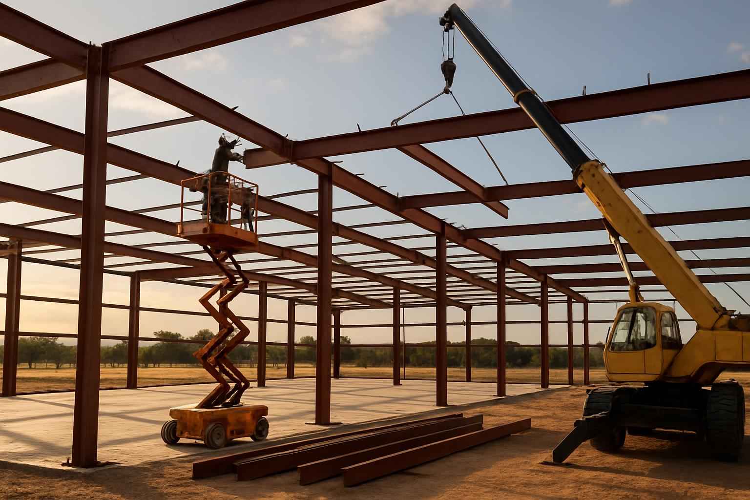 Red Iron Steel Erection in Mason TX