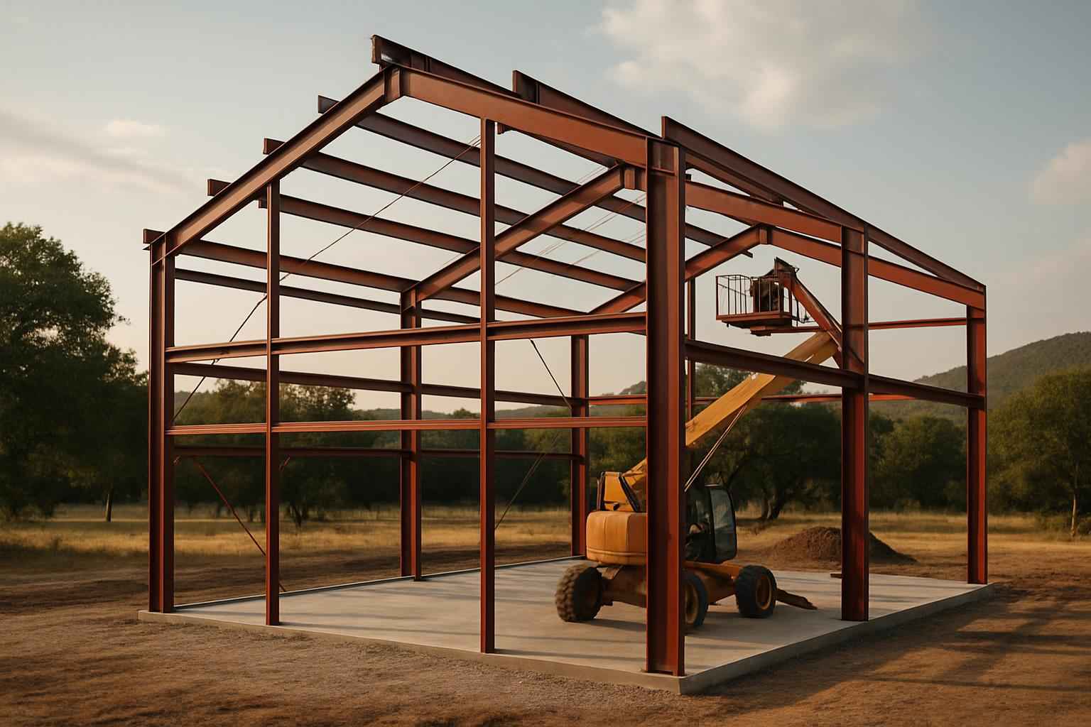 Red Iron Steel Erection in Medina TX