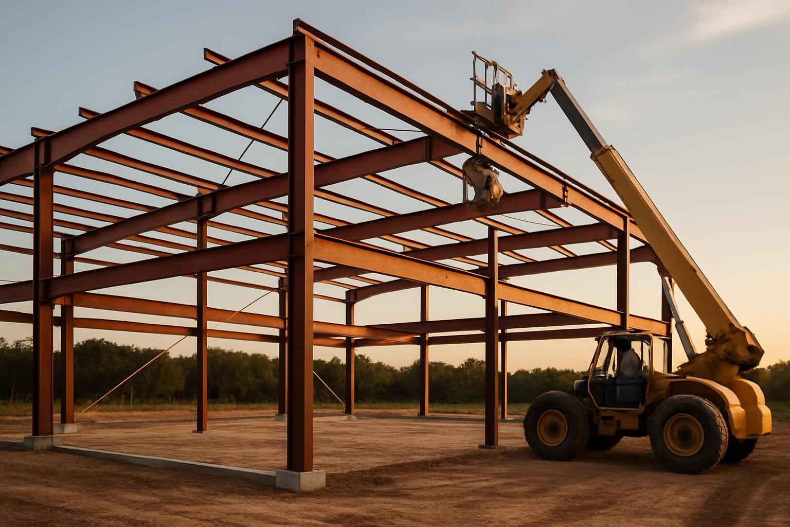 Red Iron Steel Erection in Pontotoc TX