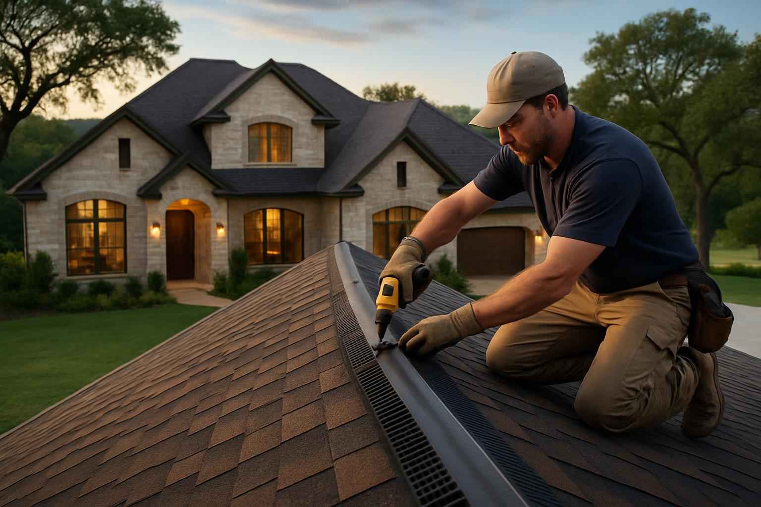 Ridge Vent Installation Service in Pipe Creek TX