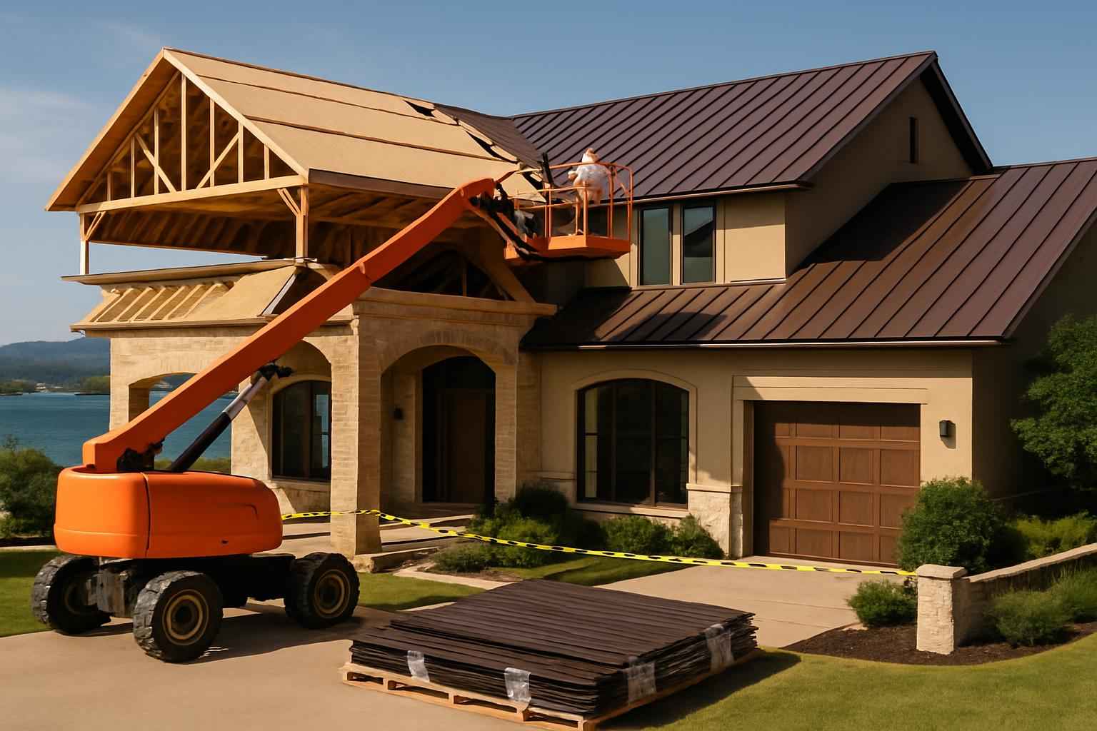 Roof Raise Service in Horseshoe Bay TX