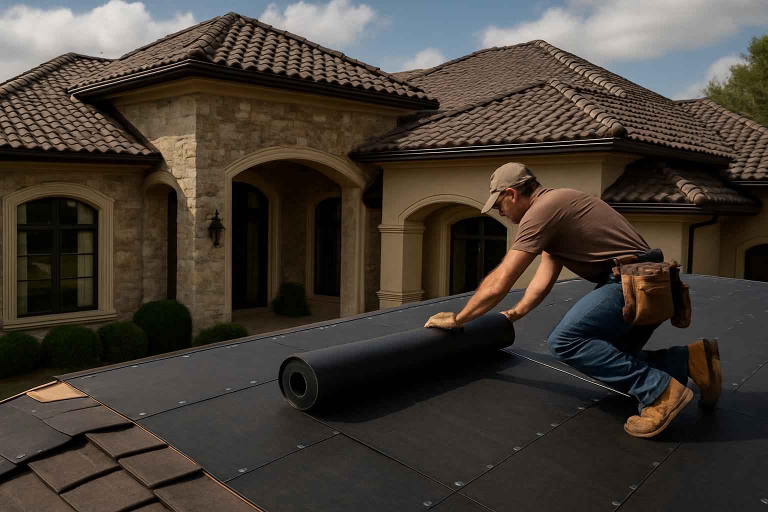 Roof Underlayment Service in Kingsland TX