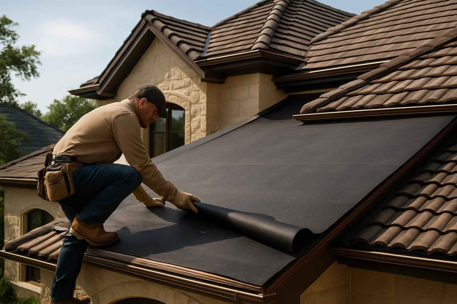 Roof Underlayment Service in Marble Falls TX