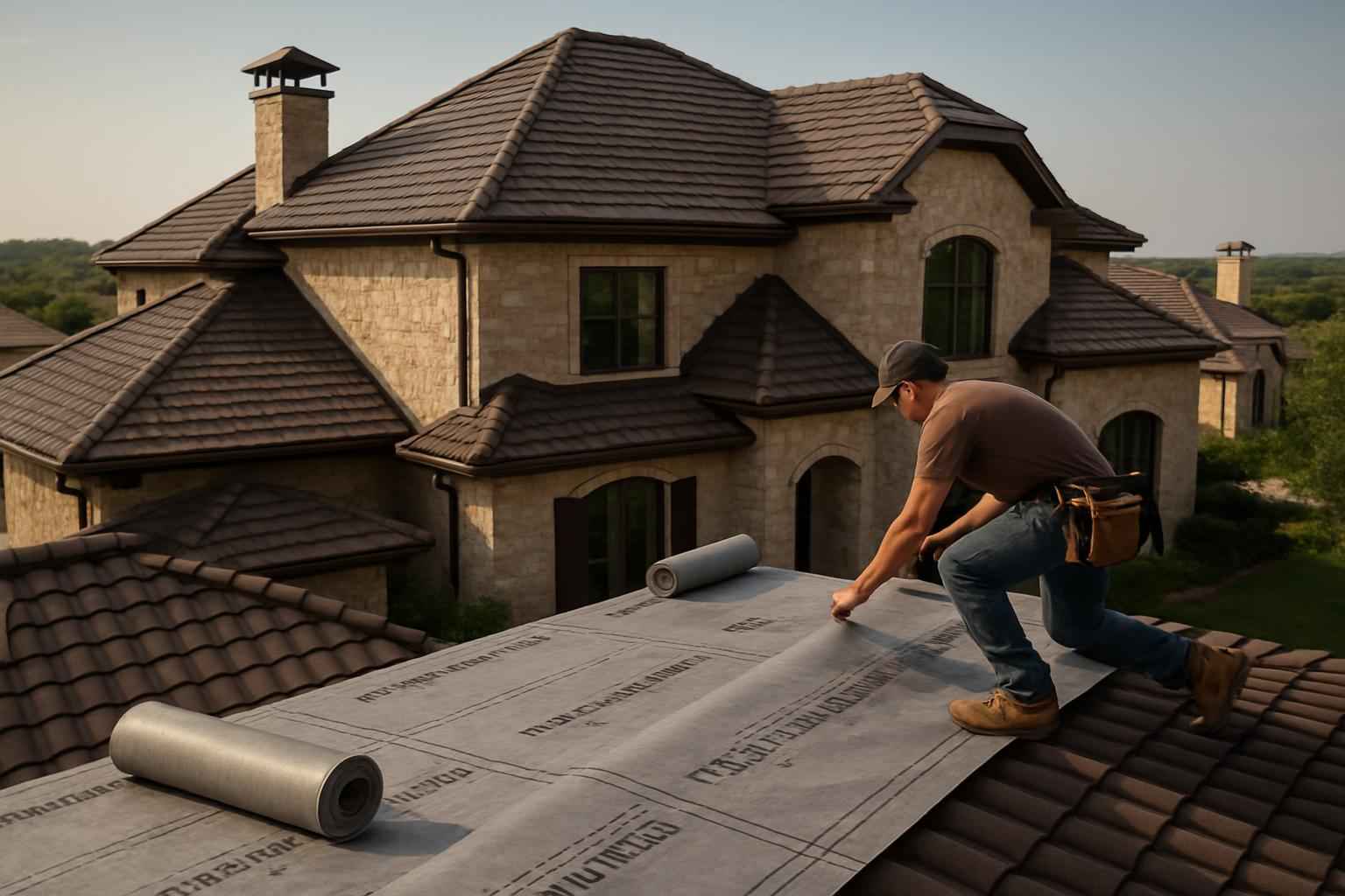 Roof Underlayment Service in Mason TX