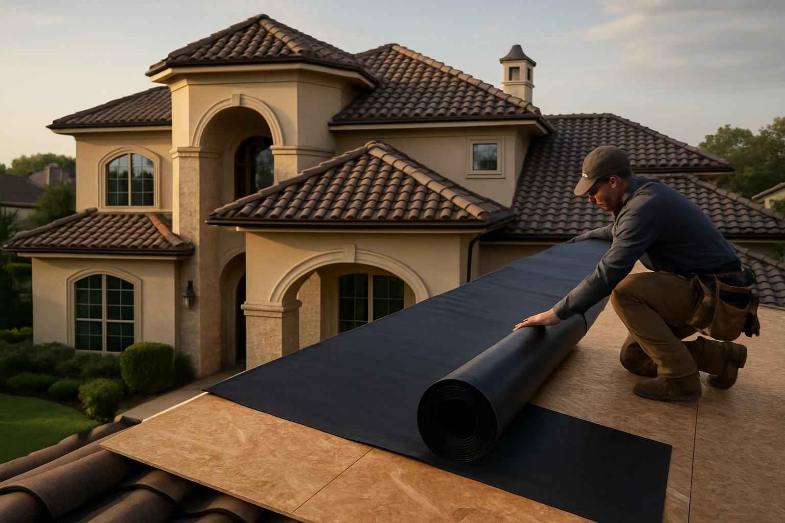Roof Underlayment Service in Medina TX