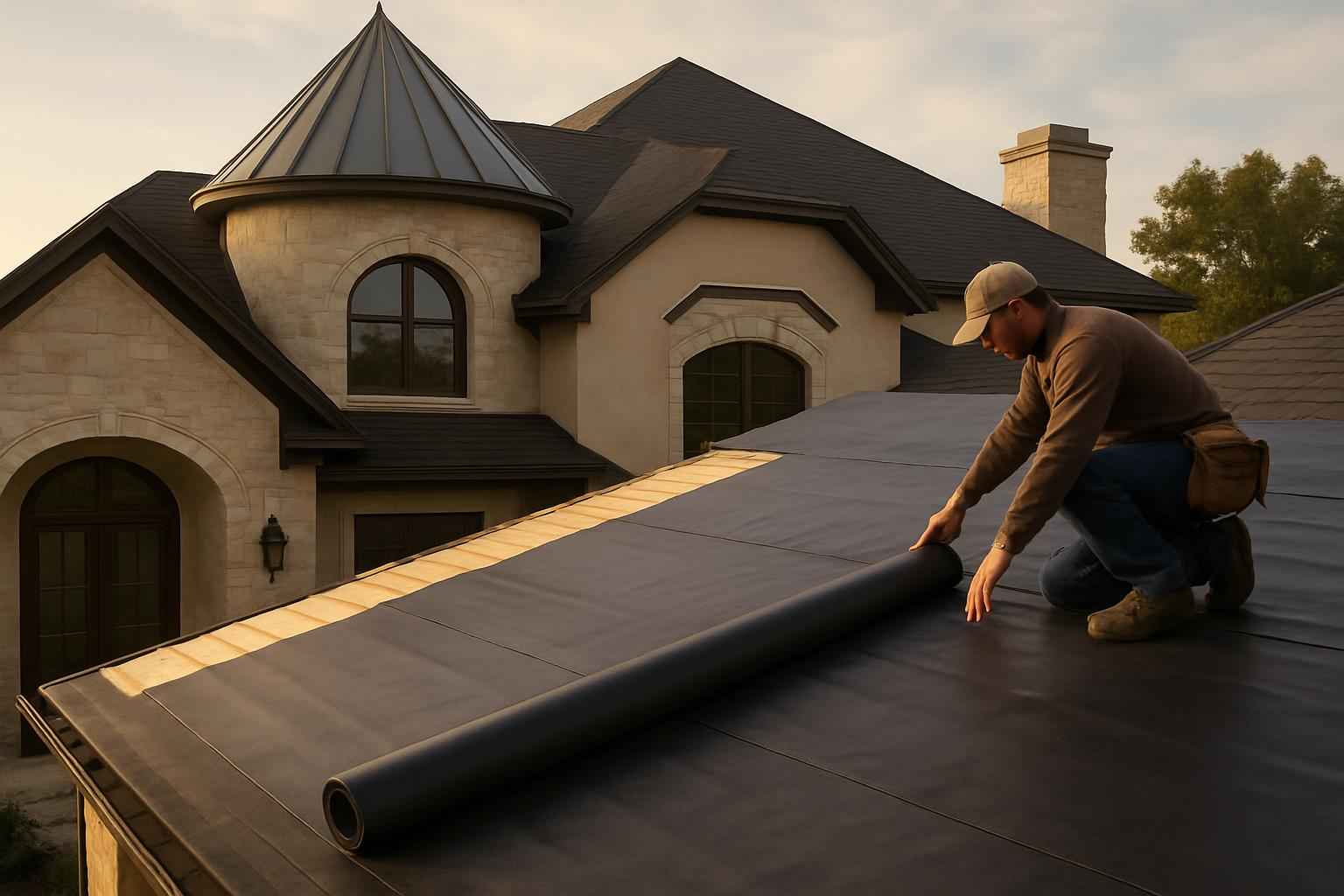 Roof Underlayment Service in Pontotoc TX