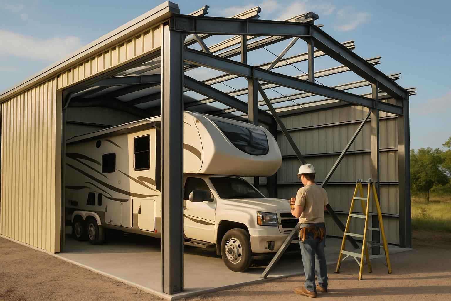 RV Bay Construction Service in Marble Falls TX